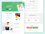 develop or modify wordpress responsive landing page