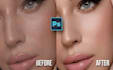 remove double chin, face and body slimming, retouching