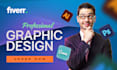 design a clickable catchy fiverr gig thumbnail image cover