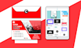 design letterhead, digital flyer, eddm postcard, brand identity, branding kit,