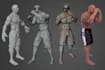 do 3d character human