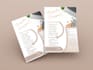 design a minimal, attracted, professional flyer