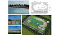 site plan, master plan, landscape, 2d 3d rendering animation