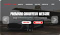 design chauffeur website, limousine website, taxi booking website