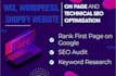 do content cluster and technical optimization