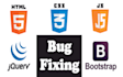 create a responsive website using html css bootstrap and jquery