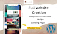 design a responsive wordpress website with beaver builder