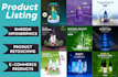 design stunning amazon ebay etsy shopify product listing images
