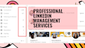 be your linkedin marketing manager and content creator