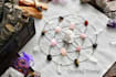 cast a wish and protection spell using crystal power