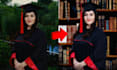 flawless and natural graduation photo editing and retouching