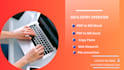 do your data entry operator and web research