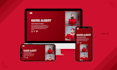 design a professional and responsive website in canva
