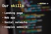 design and code spectacular react web application