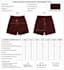 professional short pant sewing patterns with a4 a0 PDF