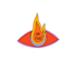 do handrawn logo design trippy, psychedelic and futuristic