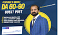 do guest post, high da guest post and dofollow guest posting on da90 website