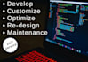 develop web application with PHP, html, CSS, jquery, nodejs, bootstrap