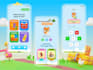 develop kid learning app education app learning game with animation video