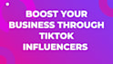 find best tik tok influencers for your niche