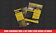 design a flyer within 24 hours