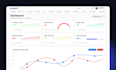 design modern saas dashboard UI UX in figma