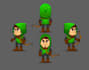 make game characters and sprite animations