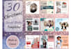 provide 30 christmas and winter templates fully editable in canva