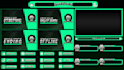 design twitch animated overlay