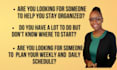 help plan and organize your schedule
