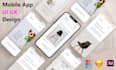 create mobile app UI UX and website UI UX design