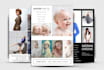 do a model comp card design