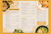 design modern restaurant menu food menu