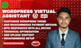 be your wordpress virtual assistant, woocommerce setup, and upload content