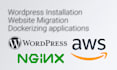setup your websites on digitalocean, aws, gcp, docker image