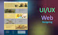 design awesome web page for your website