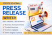 write a professional press release that gets media attention