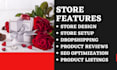 design shopify flower store florist website flower shop garden equipment website