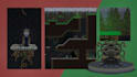 do pixel art, tileset, sprite sheet, props, character, backgrounds, assets