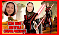 draw your star wars sci fi character art style jedi