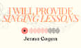 provide singing lessons vocal coaching