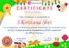 make certificates for completion, appreciation and achievements