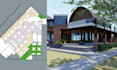 create floor plan and 3d render with bali tropical design