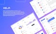 design saas website dashboard homepage design website wireframe website mockup