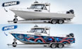design a professional boat or yacht wrap and ai to vector