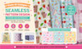 design cute seamless patterns for baby and kids products