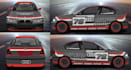 do racing car wrap design, sports car, itasha, livery  car, vehicle wrap design
