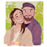 draw a digital cartoon illustration