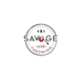 design traditional smart axe throwing range logo