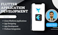 develop android and IOS apps with flutter and firebase